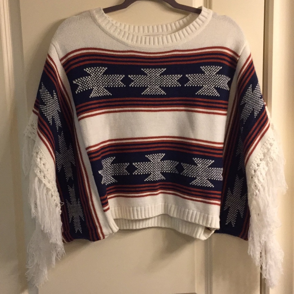 Perfect for RODEO fringe sweater